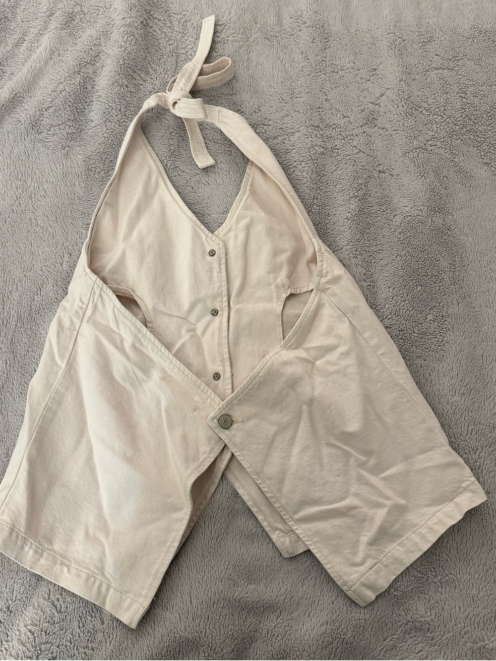 Reformation Brittany Denim Halter Top - Picture 4 of 5